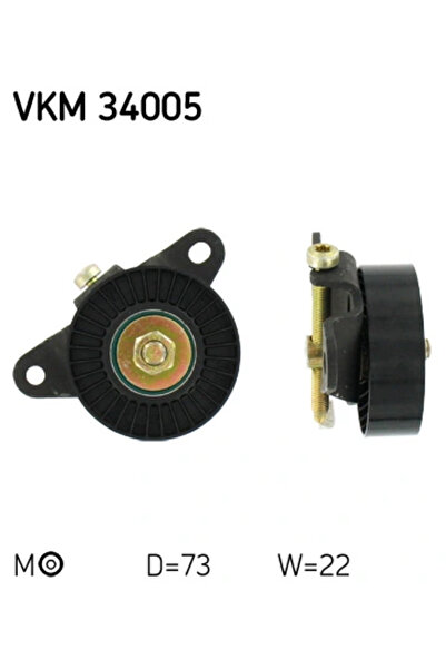 SKF Timing Belt Tensioner Ford Courier Pick-Up/Escrt 6/Escrt Classic Mazda 121 3