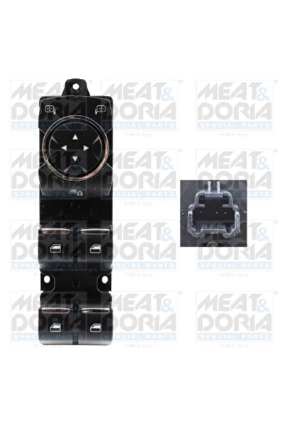 MEATDORIA Comutator Macara Geam Fata Stanga Ford Galaxy 3/Mondeo 5/S-Max
