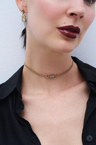 Mon Reve Trio Light Göz, Kalp Charm İğneli Küpe