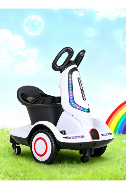 Fitness World سكوتر كهربائي للاطفال رباعي العجلات سكوتر للصغار كهربائي مع دفع...