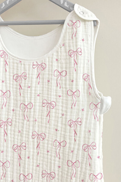 Tuğba Kuğu 4 Layer Muslin Baby Sleeping Bag (0-18 Months) - Pureline Series