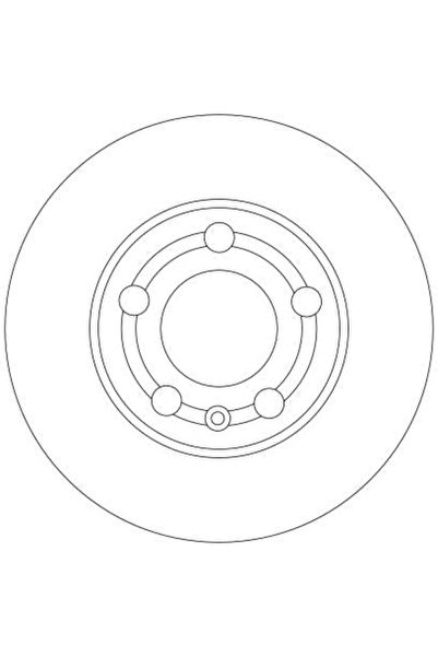 TRW Disc Frana Skoda Fabia 1/Fabia 2 Vw Fox/Polo 4