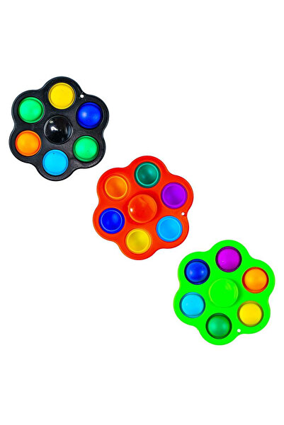 OEM Jucarie Senzoriala, Antistres, Tip Spinner, 8x8x1 Cm