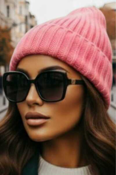 Trenderrs Women's Soft Textured Thick Ribbed Soft Wool Beret