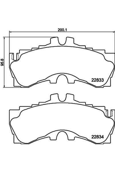 TEXTAR Set Placute Frana Frana Disc Lexus Lc/Ls