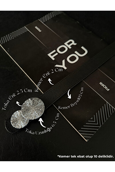 Fiori Round Silver Buckle Women's Belt, Trouser Belt, Coat Belt, Dress Belt, Shirt Belt