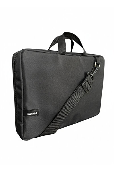 Moserini Omuz Askılı, Çok Bölmeli Samsung Galaxy Tab S10 FE+ 5G SM-X626B ile Uyumlu 13.1" Tablet Çantası