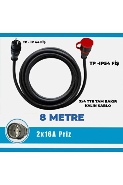 HES KABLO ARAÇ ŞARJI UYUMLU 3-15 METRE ARASI (3X4 TTR TAM BAKIR)( IP 44-54 TP...