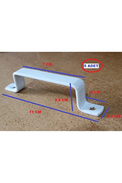 Aydemir DEMİR DOĞRAMA KULBU KÜÇÜK BEYAZ 5 ADET