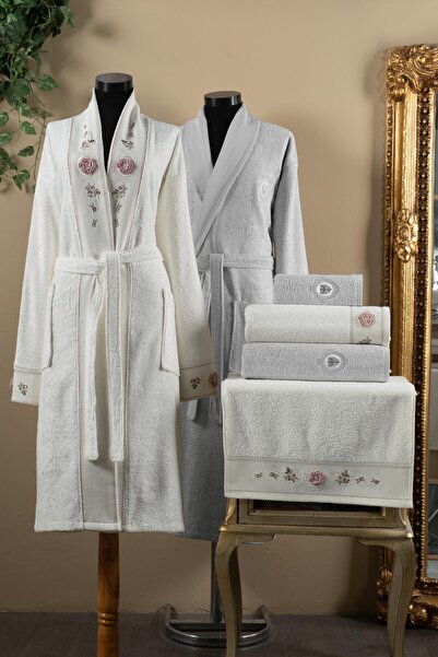 Fiesta Duygu Bambu Bornoz Seti