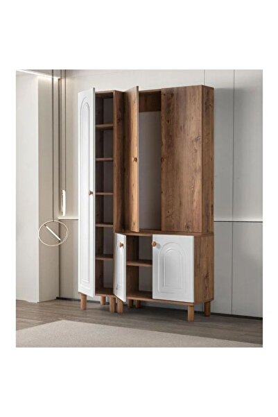 comiet zakkum 3 kapaklı bohem portmanto ve ayakkabılık