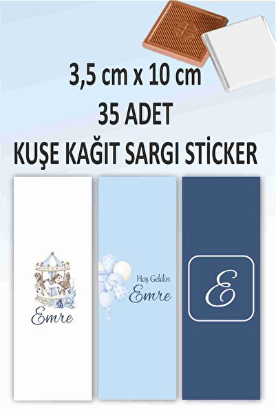 fırsatlar diyarı Mavi Atlıkarınca Balon Tema - Bebek Madlen Çikolata Sargı Et...