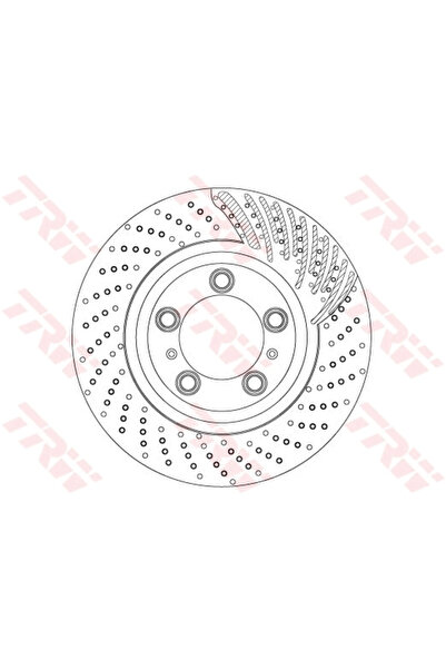 TRW Disc Frana Porsche 911/Boxster Spyder