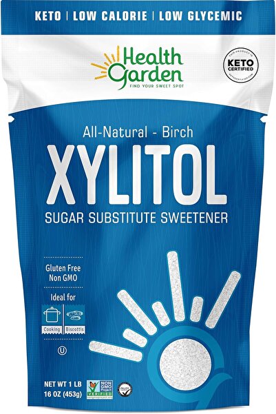 HEALTH GARDEN Xylitol Sweetener, 1 lb (Not from Corn)