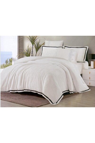 PROMISE Blue Green King Comforter Set - Velvet 6 Pieces