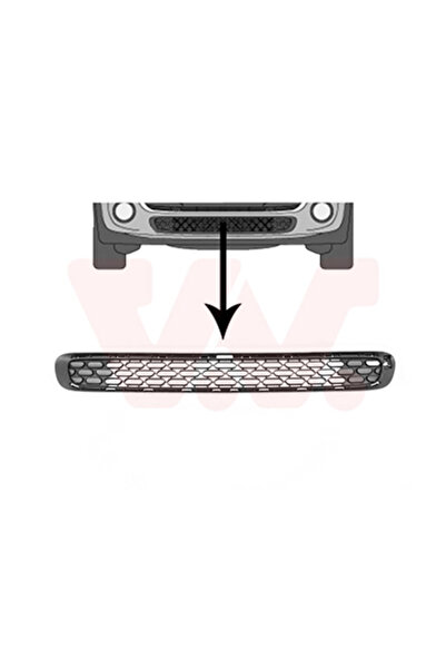 VAN WEZEL Grila Ventilatie Bara Protectie Fata Mini Mini