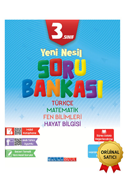 SO SALAN OKUL RESMİ VE ORİJİNAL SATICI 3. SINIF SORU BANKASI