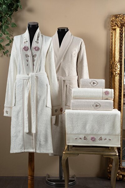 Fiesta Duygu Bambu Bornoz Seti