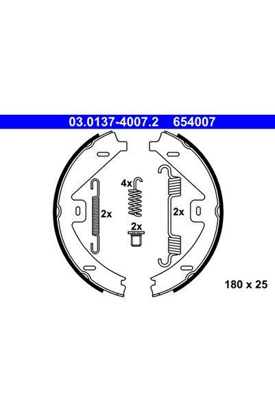 Ate Set Saboti Frana Frana De Mana Mercedes-Benz C-Class Cupe/Cls/E-Class