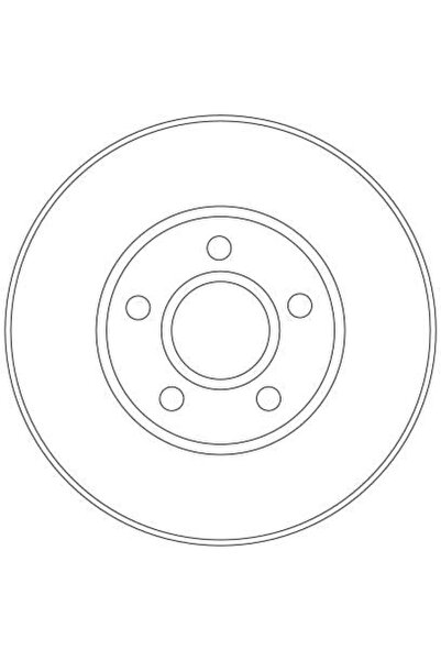 TRW Disc Frana Ford Tourneo Connect/Transit Connect