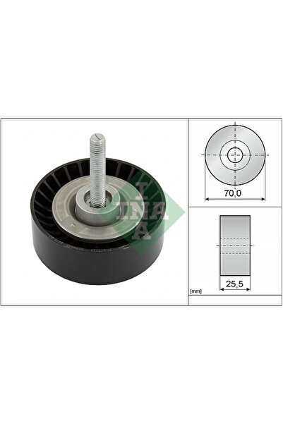 FAG Rola Ghidare/Conducere Curea Transmisie Ford Fiesta 5/Galaxy 2/Mondeo 3 F...
