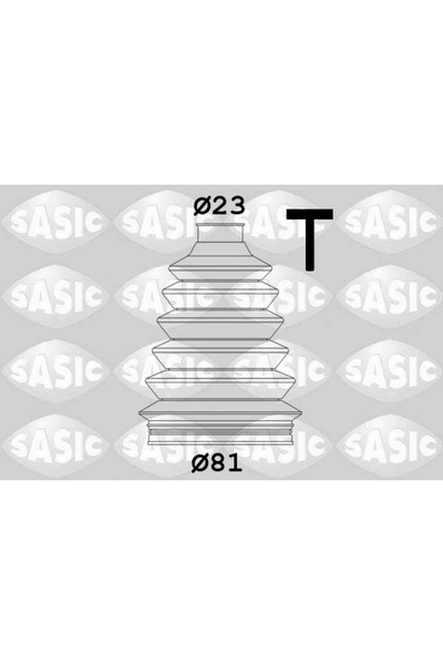 SASIC Монтаж на маншон за карданен вал към колело Citroen Berlingo / Berlingo...