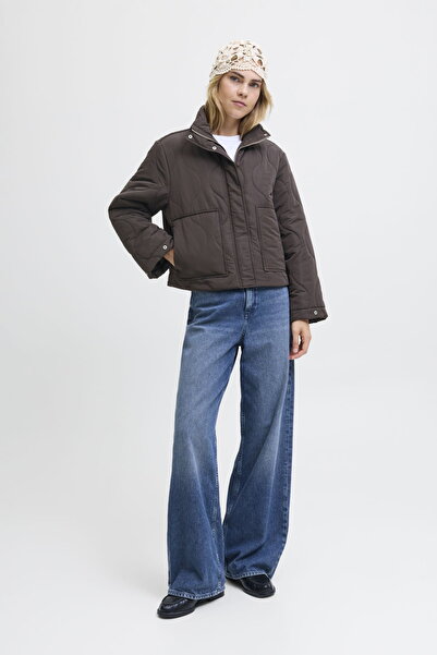 Jack & Jones Women's Stand Collar Quilted Jacket - Serena