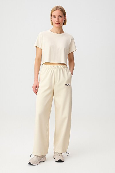 HAKKE Three-thread void print trackpants