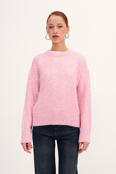 Addax Crew Neck Knitwear Sweater K2459