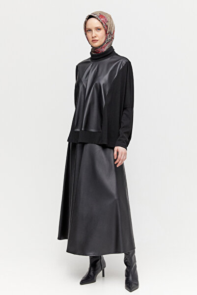 Setrms Suni Deri Garnili İkili Takım