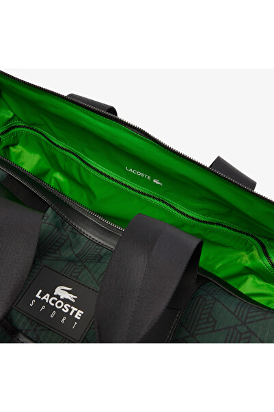 Lacoste Erkek Monogram Yeşil Spor Çantası