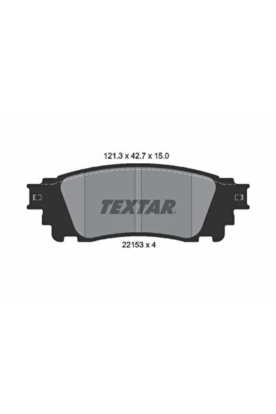 TEXTAR Set Placute Frana Frana Disc Lexus Lm/Nx Toyota Alphard / Vellfire/Har...