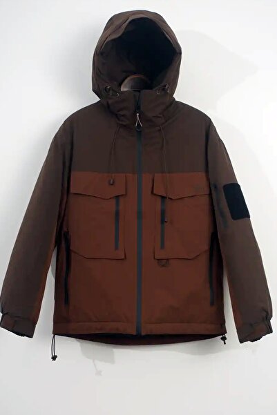 Cazador Caz 13270 Kapşonlu Su İtici Özellik Erkek Mont