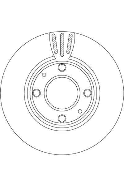 TRW Disc Frana Hyundai Accent 2/Accent Limuzina Kia (Dyk) Qianlima