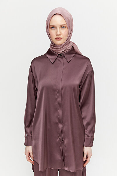 Setrms Saten Şalvarlı İkili Takım