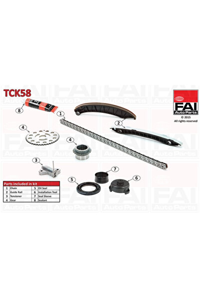 FAI AUTOPARTS Chit Lant De Distributie Deasupra Nissan 10-Trail 2/Qashqai 1 R...