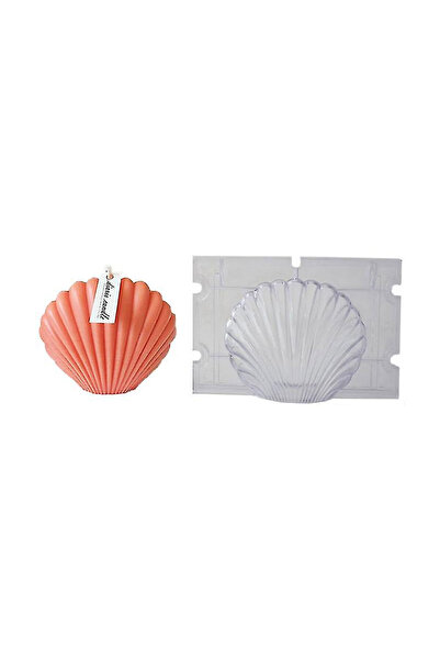 Eminonutoptanci Poly Carbon Hard Plastic Shell Candle Mold Large Size 10X12 cm