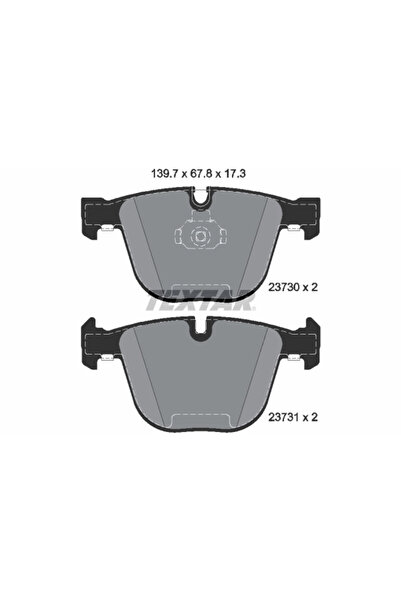 Krieger Set Placute Frana Frana Disc Bentley Azure 2 Bmw 1 Cupe/3 Cupe/5 2001...