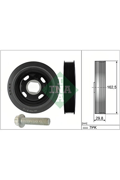 FAG Set Fulie Arbore Cotit Nissan Qashqai 1 Opel Vivaro B Bus/Vivaro B Caroserie