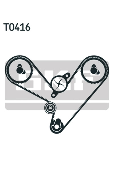 SKF Set Curea De Distributie Chrysler Le Baron/Saratoga/Voyager / Grand Voyag...