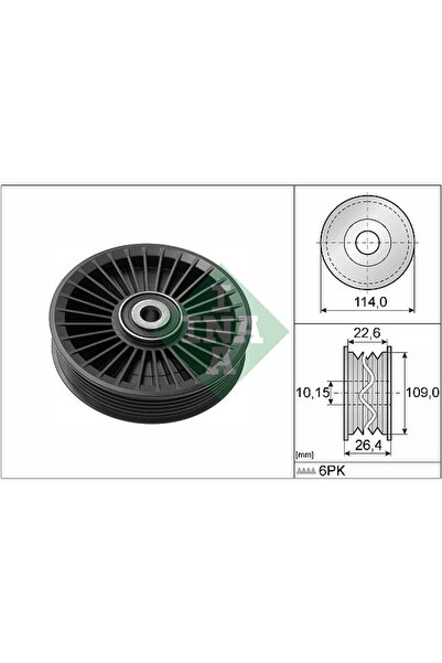FAG Rola Ghidare/Conducere Curea Transmisie Mercedes-Benz C-Class/Cls