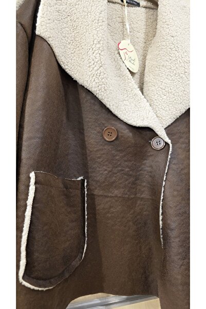 Park Moda Μπουφάν Nubuck με απλό σχέδιο