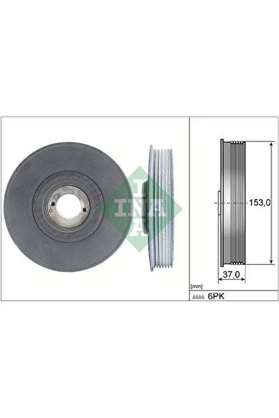FAG Ремъчна шайба на коляновия вал Citroen Berlingo / Berlingo First Microbus...