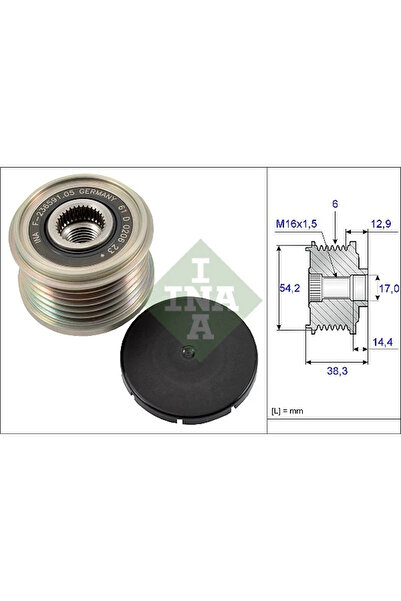 FAG Sistem Roata Libera Generator Citroen Berlingo / Berlingo First Microbus/...