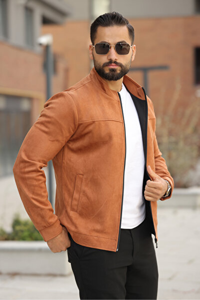 LUMAST Jachetă de primăvară Exculisive basic din nubuc