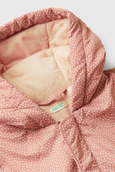 United Colors of Benetton Baby Girl 2Tmran00T-25K Raincoat Pink