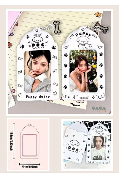 TATA CRAFT Suport pentru carduri în stil japonez, breloc la modă, accesoriu pentru geantă, cadou