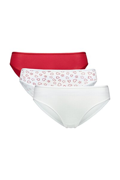 ESOTIQ Set chiloți pentru femei, pachet de 3, chiloți clasici de zi cu zi, bu...