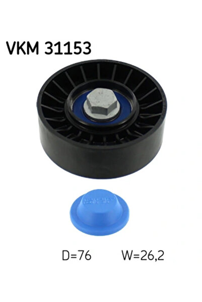 SKF Водеща ролка на задвижващия ремък Audi A1/A3 Seat Altea/Ibiza 4/Leon