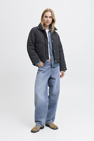 Jack & Jones Women's Stand Collar Quilted Jacket - Serena